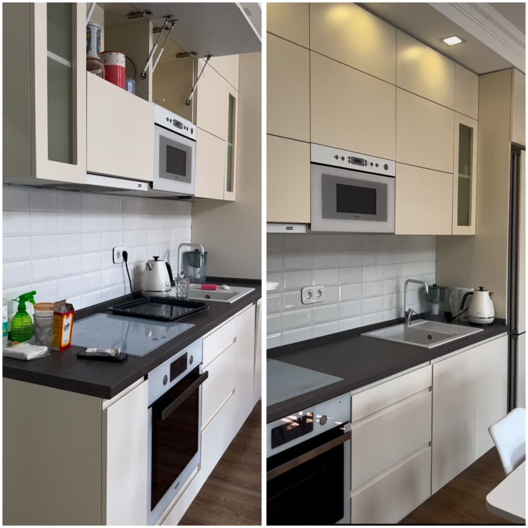 Прибирання кухні та ванної кімнати